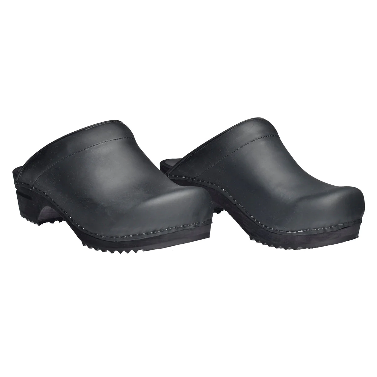 Chrissy Women's Wood Clog in Black - Image 3