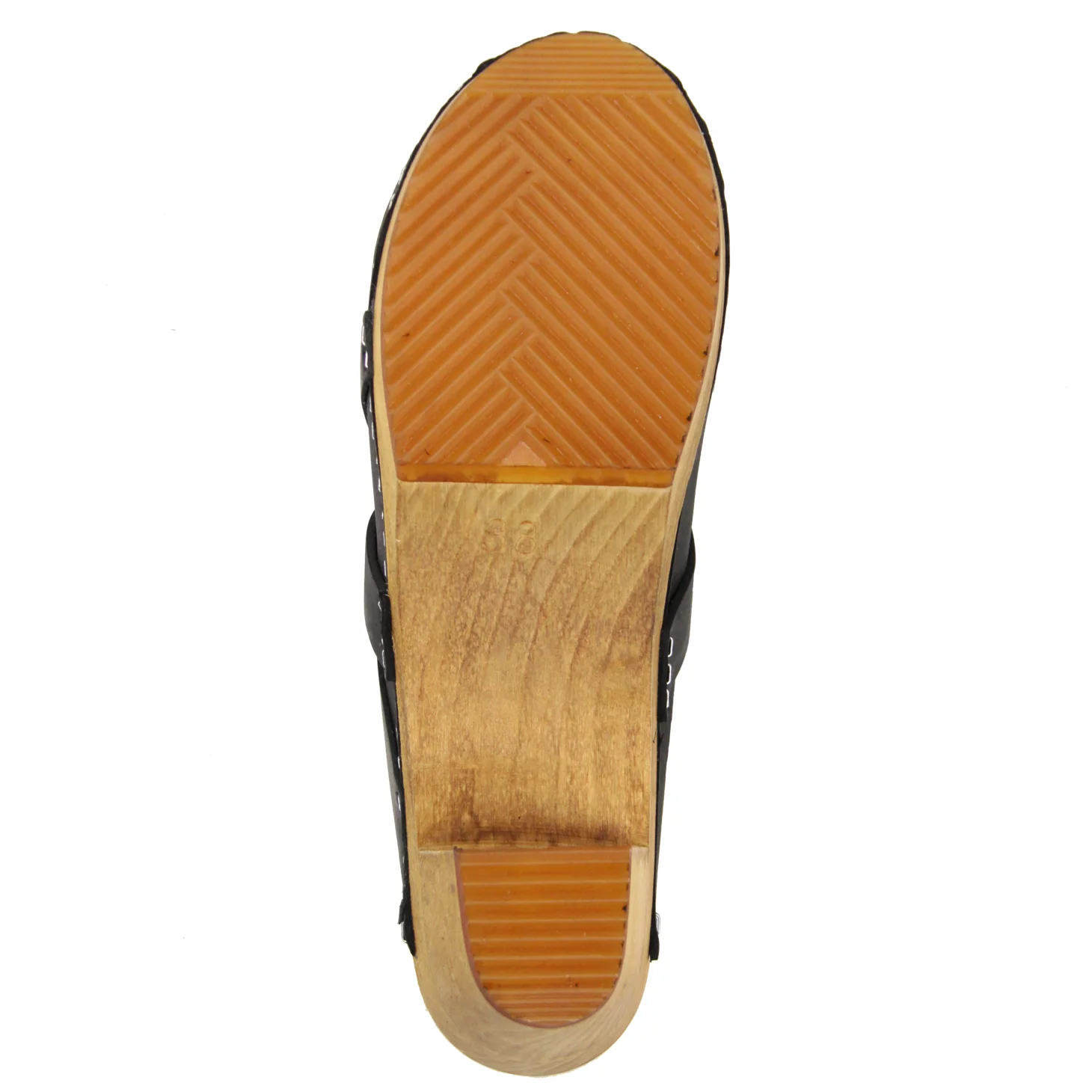 Manuella Women's Wood Mule in Black - Image 6