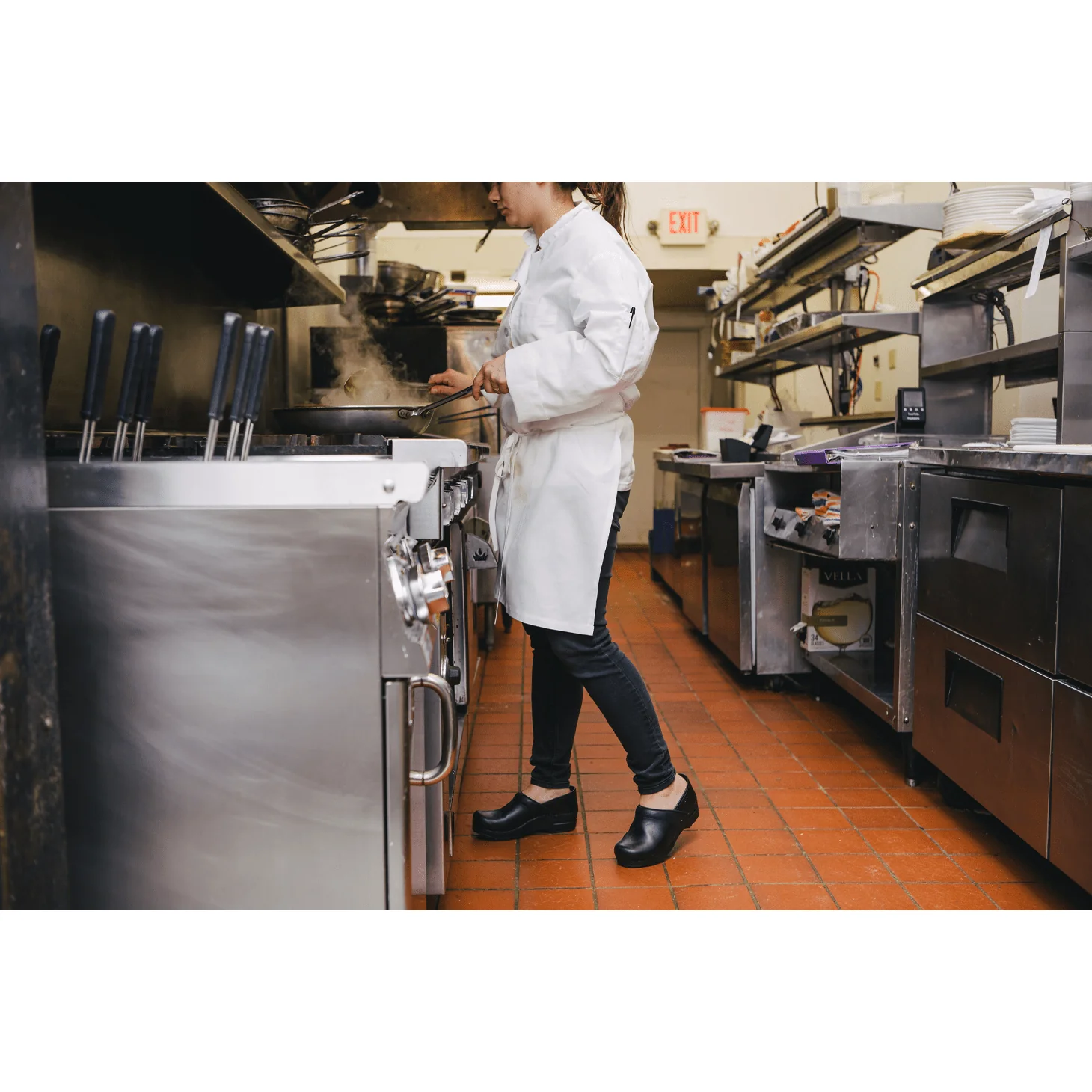 Pro. Cabrio Women's Clog in Black - Image 6