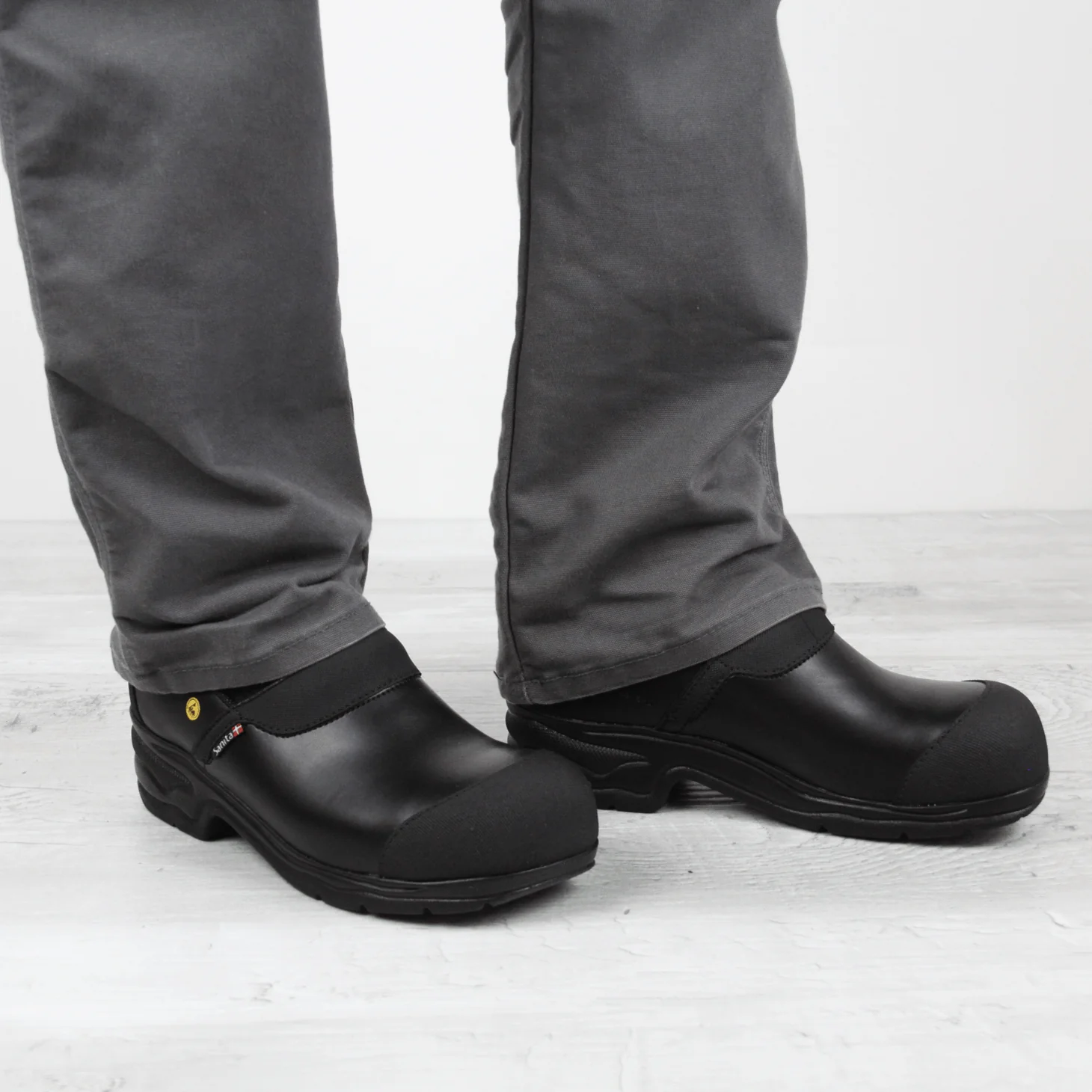 Pro Light S3 Unisex Safety Steel Toe Clog in Black - Image 3