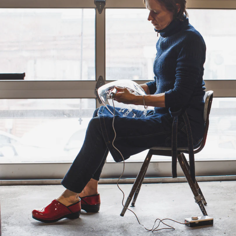 Pro. Patent Women's Clog in Red - Image 3