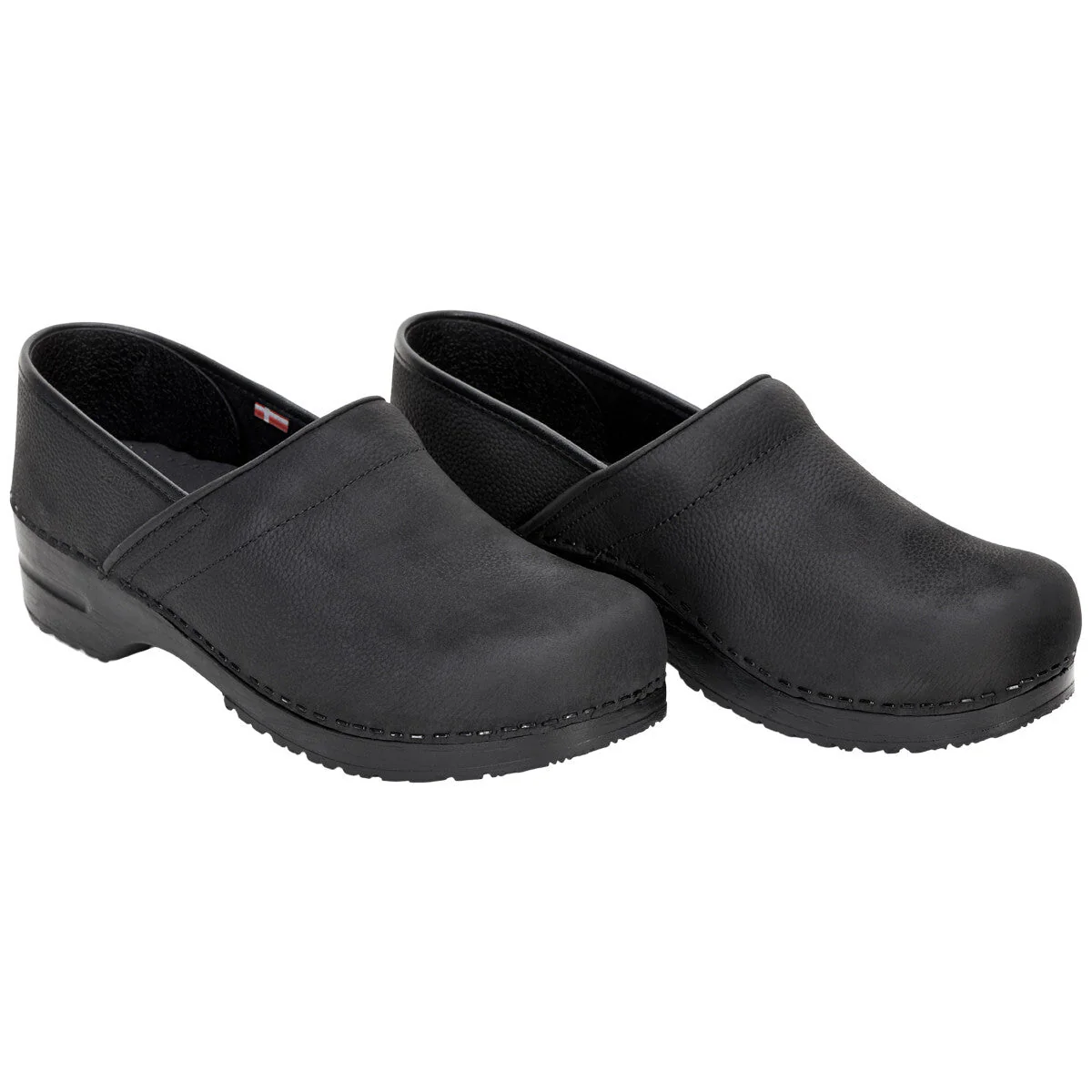 Pro. Textured Oil Women's Clog in Black Wide - Image 6