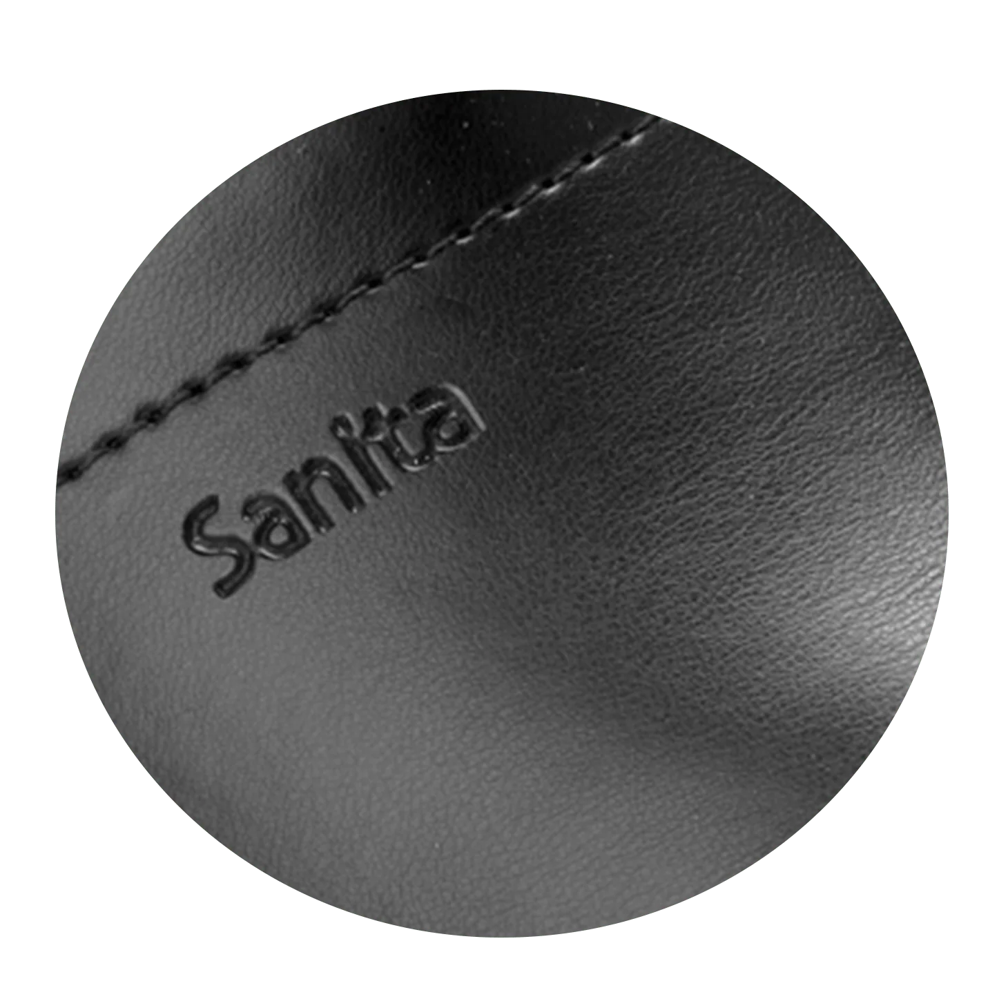 San Nitril Unisex Safety Steel Toe Clog in Black - Image 5