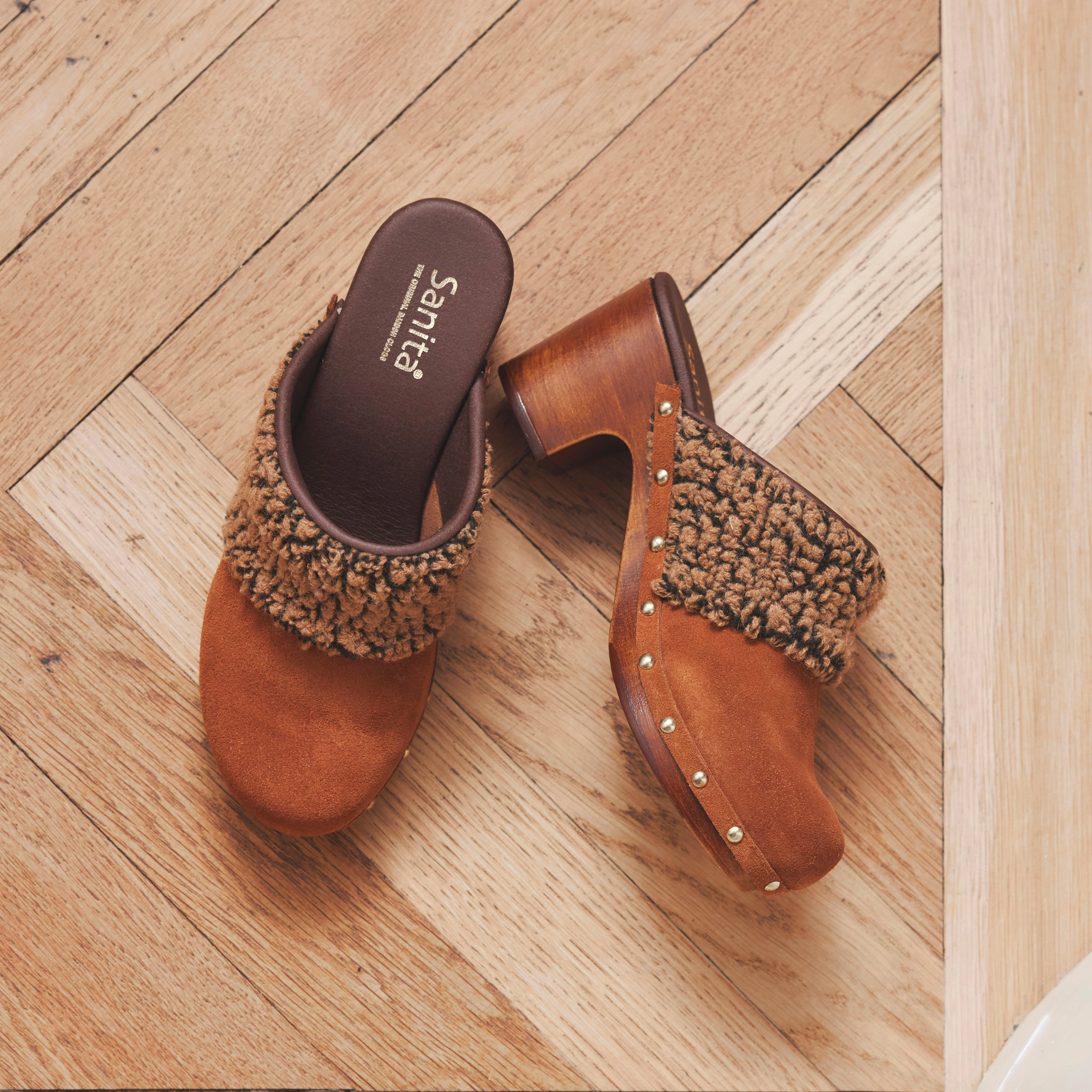 Senna Women's Mule in Cognac - Image 3
