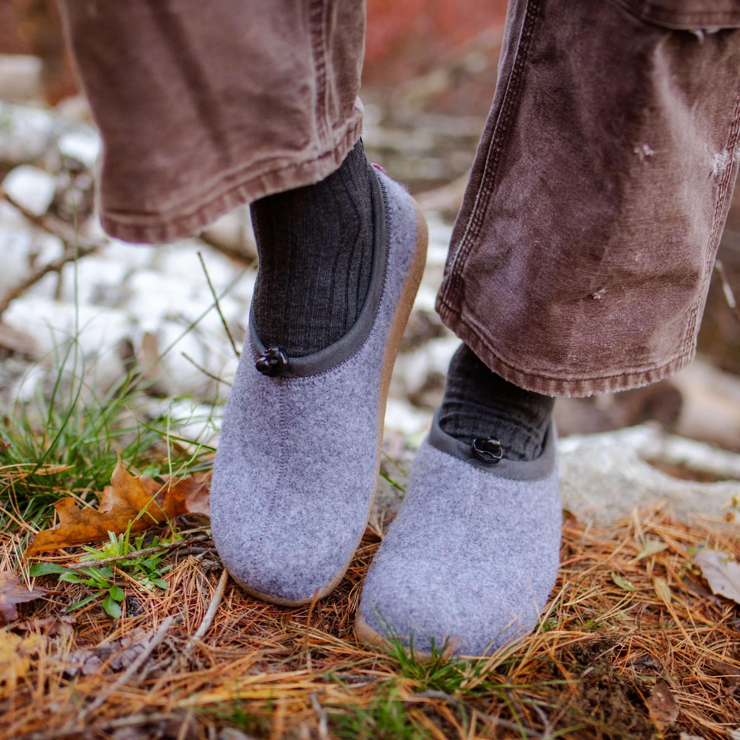 Stromo Unisex Slipper in Slate - Image 4